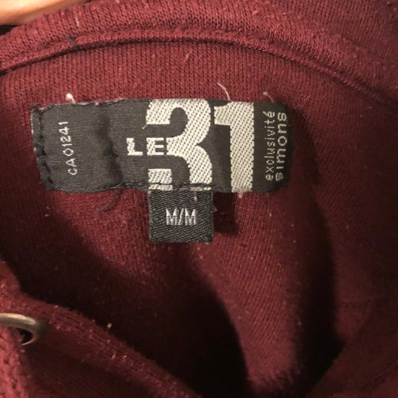 Simons Exclusive Hoodie in Burgundy - Mens Medium - - Picture 3 of 3